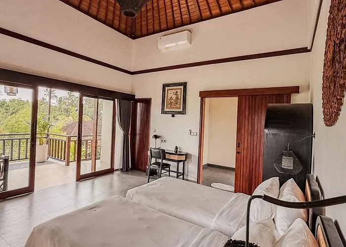 Villa Private With Pool, Bathtub, Rice Field & Jungle Views *