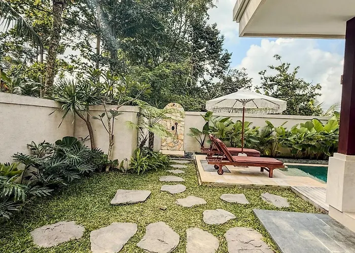 Private With Pool, Bathtub, Rice Field & Jungle Views