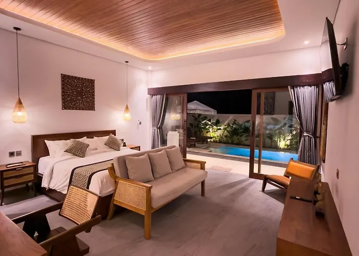 Villa Private With Pool, Bathtub, Rice Field & Jungle Views