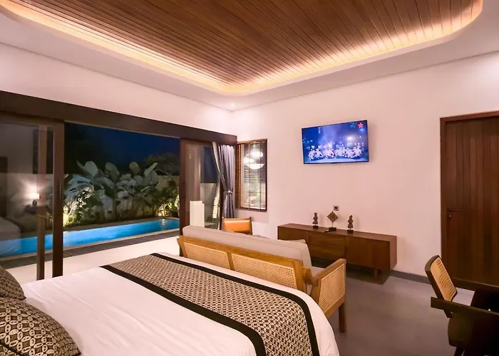Private With Pool, Bathtub, Rice Field & Jungle Views Villa Ubud