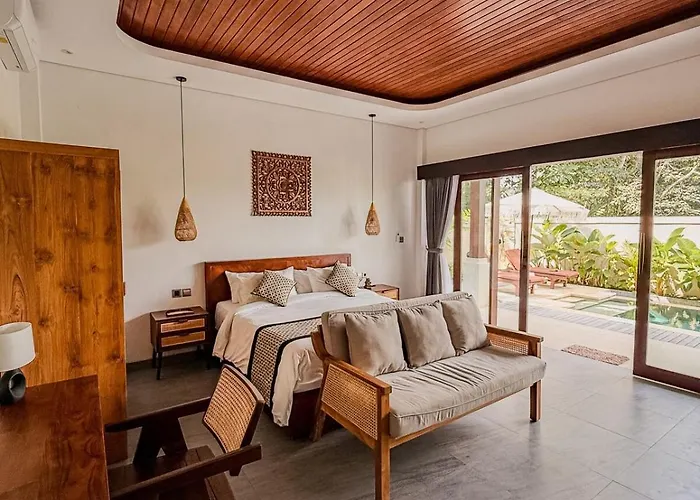 Private With Pool, Bathtub, Rice Field & Jungle Views *