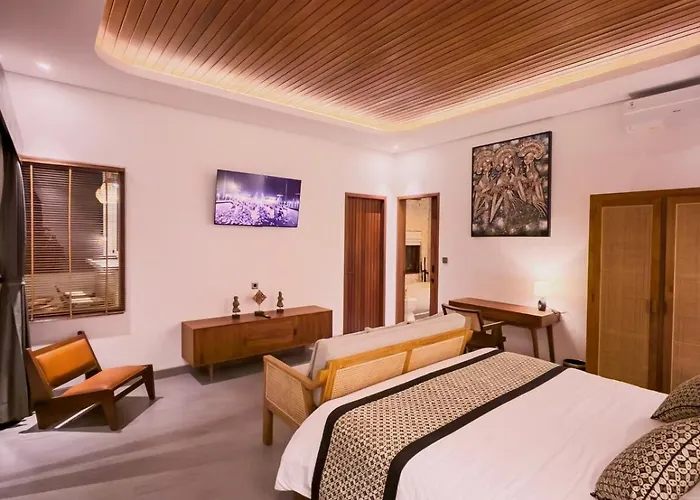 Villa Private With Pool, Bathtub, Rice Field & Jungle Views