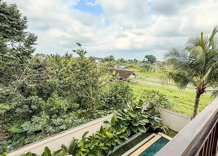 Villa Private With Pool, Bathtub, Rice Field & Jungle Views *
