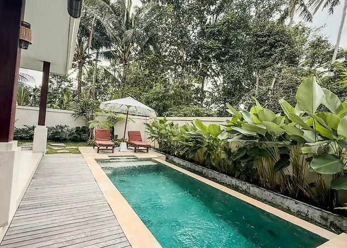 Private With Pool, Bathtub, Rice Field & Jungle Views